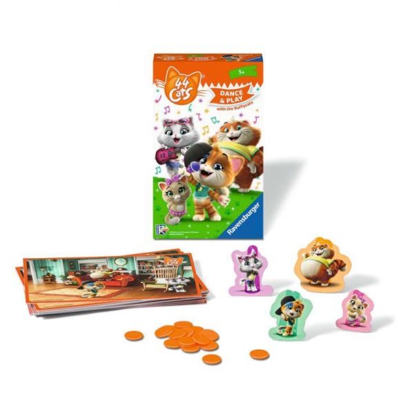 Ravensburger® Spiele - 44 Cats: Dance & Play with the Buffycats