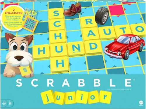 Mattel Games - Scrabble Junior