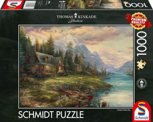 Schmidt Spiele - Puzzle Ausflug am Vatertag, 1000 Teile