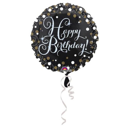 amscan® Happy Birthday - Folienballon, 43 cm