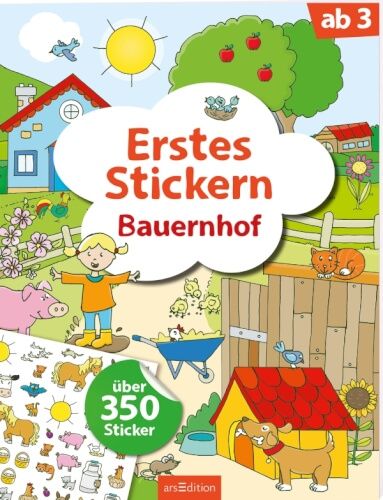 ars Edition - Erstes Stickern Bauernhof