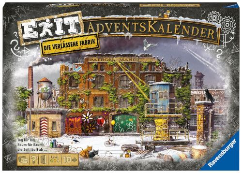 Ravensburger® EXIT Adventskalender - Die verlassene Fabrik
