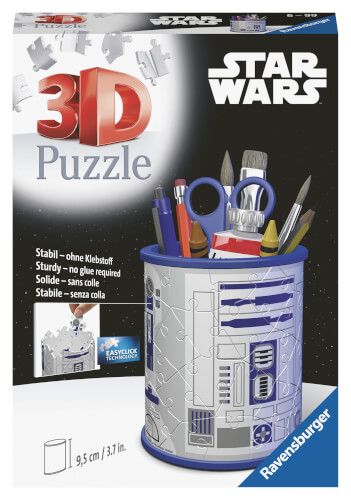 Ravensburger® 3D Puzzle - Utensilo Star Wars R2D2, 54 Teile