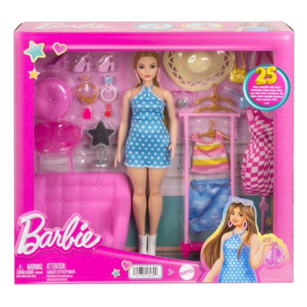 Barbie® - Stylistin und Kleiderschrank