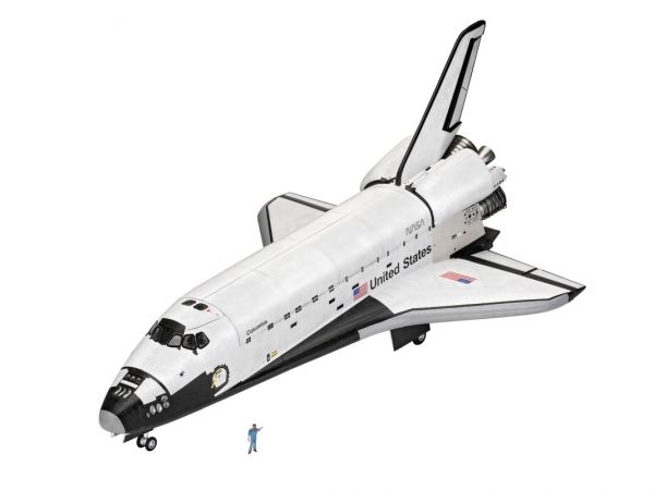 Revell Modellbau Geschenkset - Space Shuttle, 40th. Anniversary inkl. Basis-Zubehör 1:72