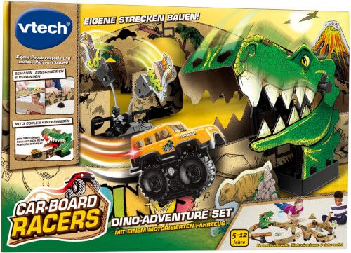VTech® Car-Board Racers - Dino-Adventure Set