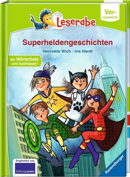 Ravensburger® Leserabe - Superheldengeschichten, Vor-Lesebuch
