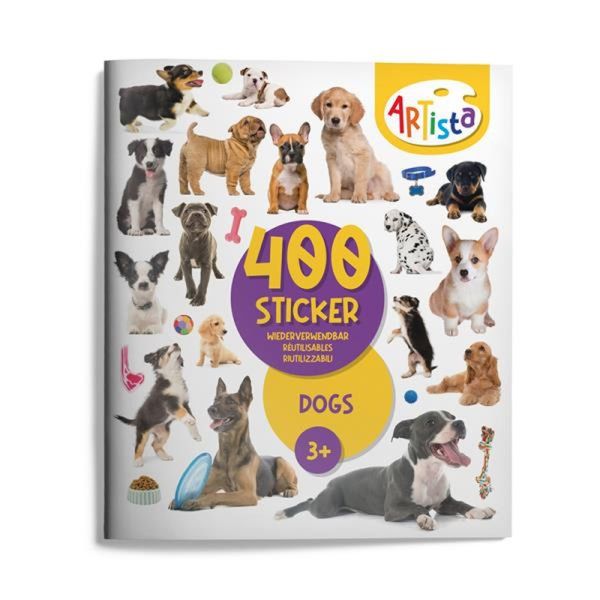 ARTista Stickerbuch - Hunde