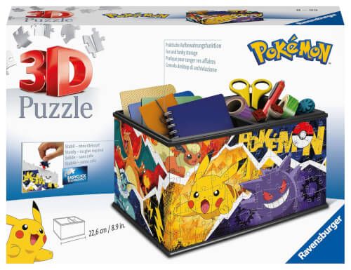 Ravensburger® 3D Puzzle - Aufbewahrungsbox Pokémon, 216 Teile