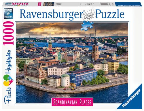 Ravensburger® Puzzle - Stockholm, Schweden, 1000 Teile
