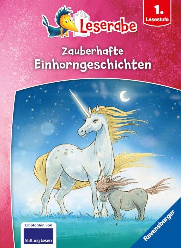 Ravensburger® Leserabe - Zauberhafte Einhorngeschichten, 1. Lesestufe