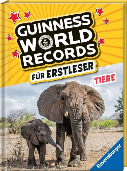 Ravensburger® Bücher - Guinness World Records für Erstleser Tiere