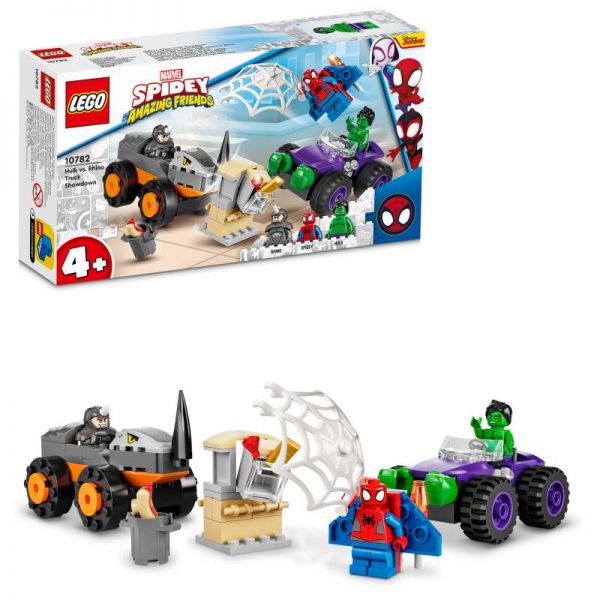 LEGO® Marvel Spidey - Hulks und Rhinos Truck-Duell