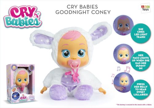 IMC Toys Cry Babies - Schlaf schön Coney