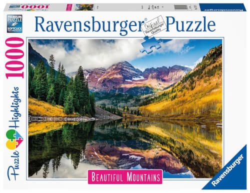 Ravensburger® Puzzle Beautiful Mountains Kollektion - Aspen, Colorado, 1000 Teile