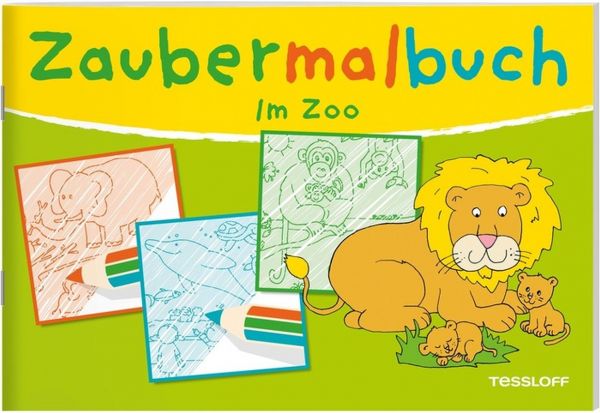 Tessloff Zaubermalbuch - Im Zoo