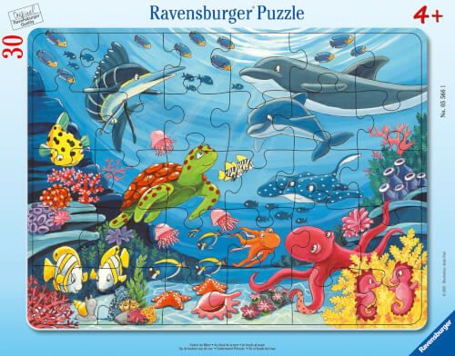 Ravensburger® Puzzle - Unten im Meer, 30 Teile