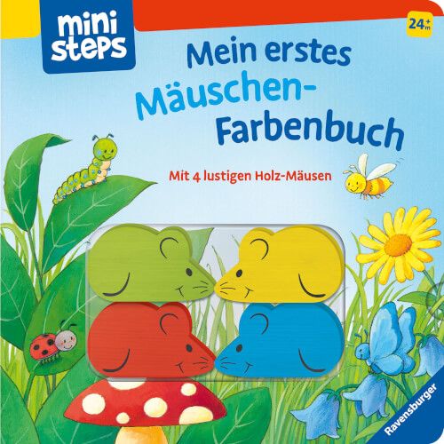 Ravensburger® ministeps® - Mein erstes Mäuschen-Farbenbuch