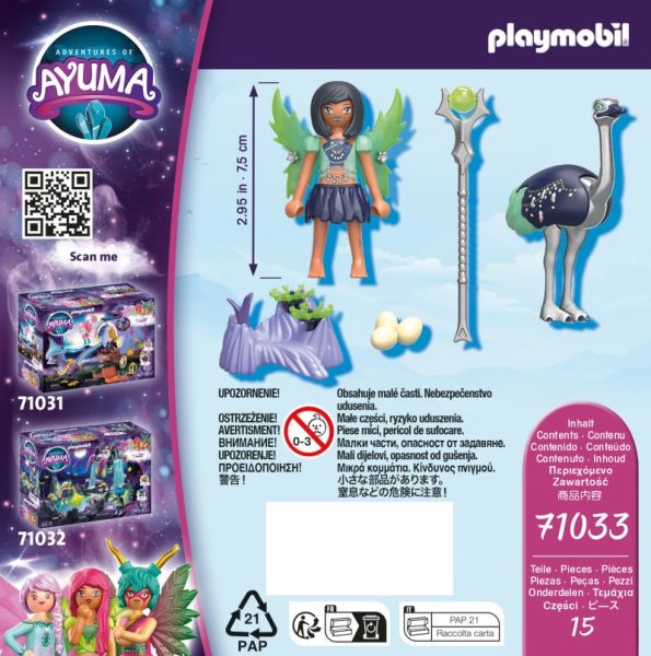 PLAYMOBIL® Adventures of Ayuma - Moon Fairy mit Seelentier
