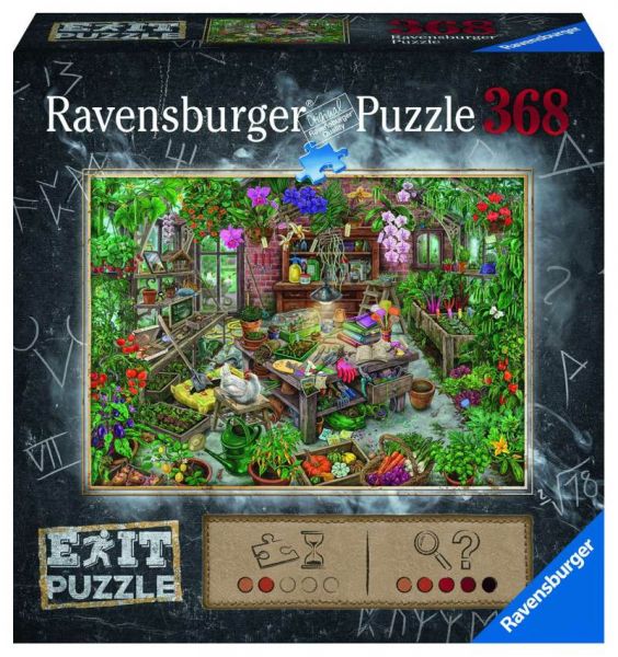 Ravensburger® Puzzle EXIT - Im Gewächshaus, 368 Teile
