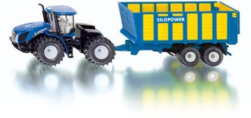 SIKU Farmer - Traktor mit Silagewagen 1:50