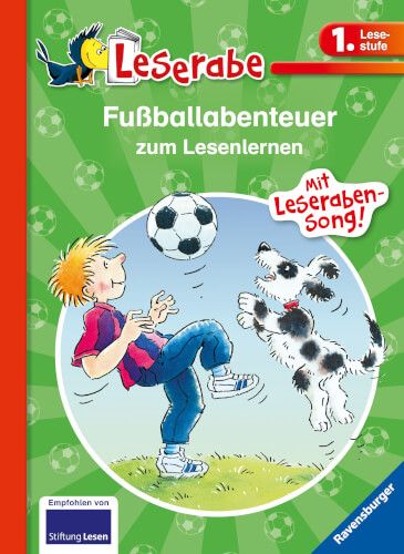 Ravensburger® Leserabe - Fußballabenteuer zum Lesenlernen