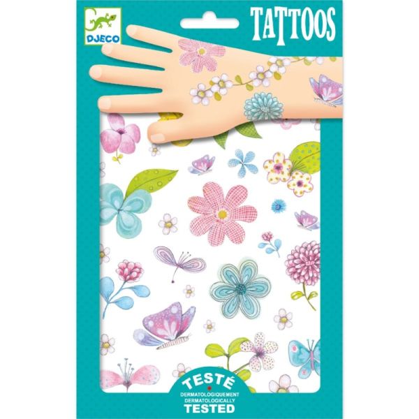 DJECO Tattoos - Fair flowers of the field