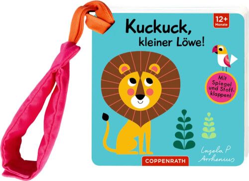 Coppenrath Verlag - Mein Filz-Fühlbuch für den Buggy: Kuckuck, kleiner Löwe!