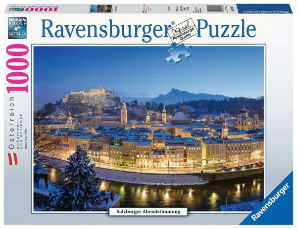 Ravensburger® Puzzle - Salzburger Abendstimmung, 1000 Teile