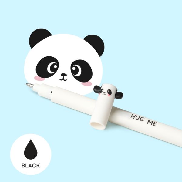Erasable Pen - Gel Pen Panda, schwarz