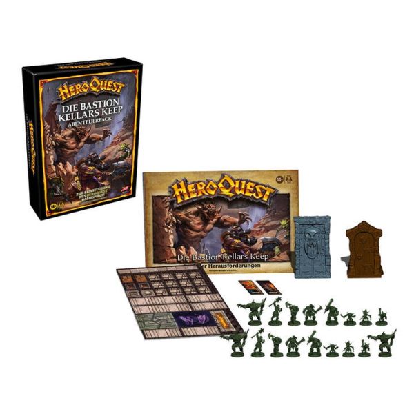 Hasbro Gaming Hero Quest Avalon Hill - Die Bastion Kellars Keep