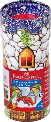 Faber-Castell - Filzstifte Connector Schloss