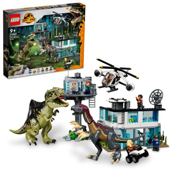 LEGO® Jurassic World™ - Giganotosaurus & Therizinosaurus Angriff