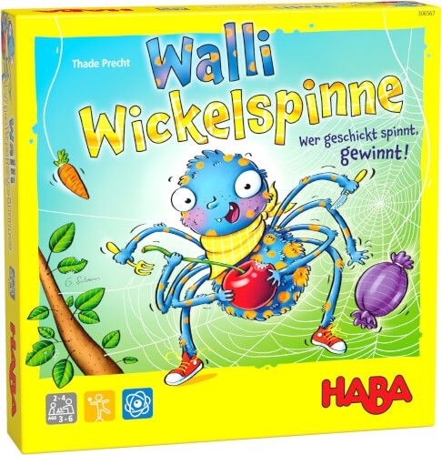 HABA Spiele - Walli Wickelspinne