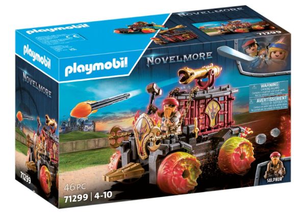 PLAYMOBIL® Novelmore - Burnham Raiders Feuerkampfwagen