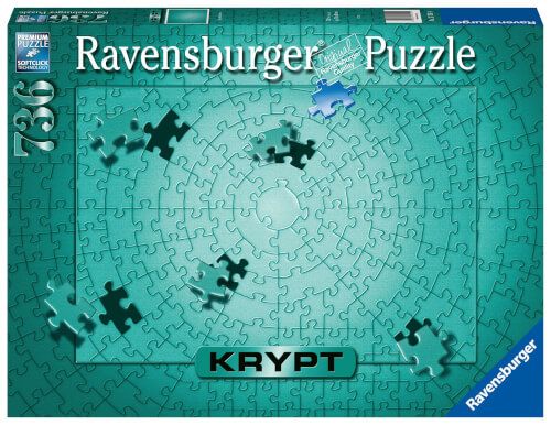 Ravensburger® Puzzle - Krypt Metallic Mint, 736 Teile