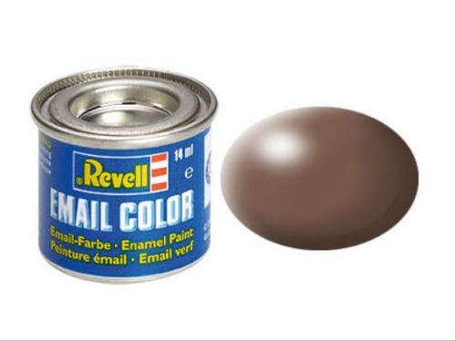 Revell Modellbau - Email Color Braun, seidenmatt 14 ml