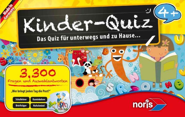 Noris Spiele - Kinder-Quiz für schlaue Kids