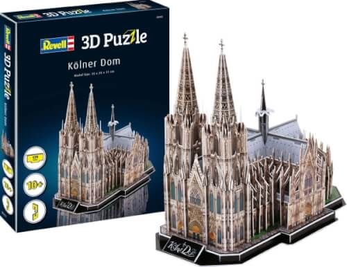 Revell 3D Puzzle - Kölner Dom, 179 Teile