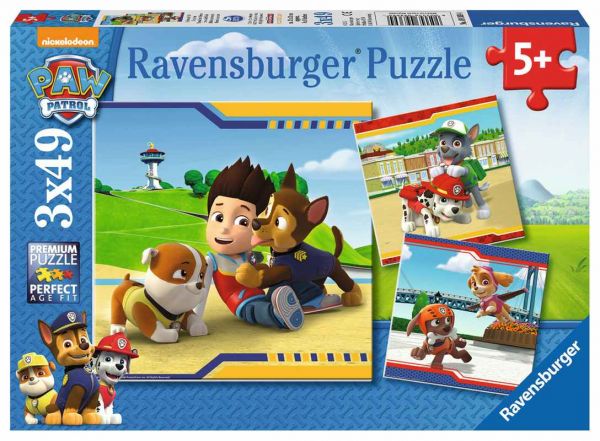 Ravensburger® Kinderpuzzle - Paw Patrol, Helden mit Fell