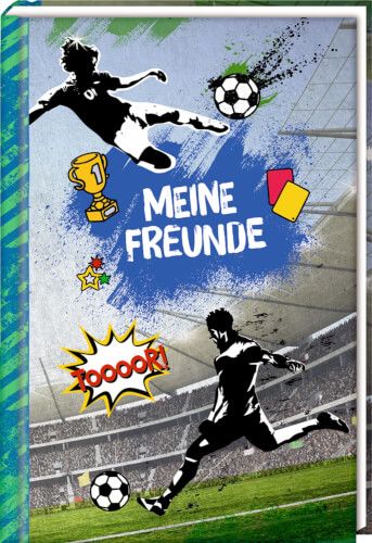 Coppenrath Verlag - Freundebuch Meine Freunde Fußball