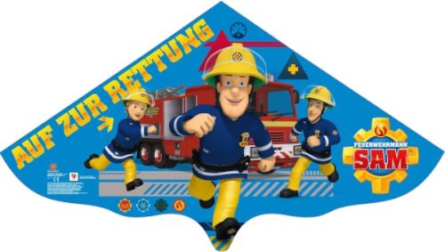 Günther® Flugspiele Feuerwehrmann Sam - Kinderdrachen