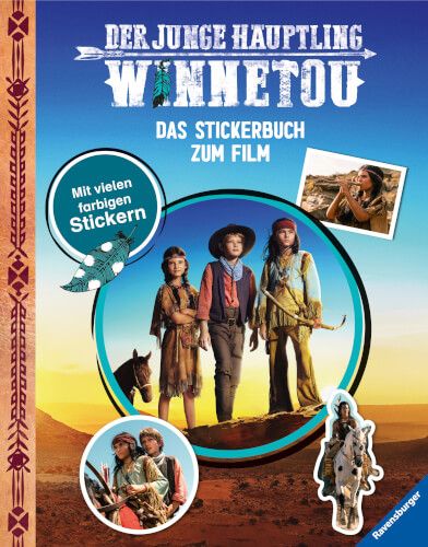 Ravensburger® Stickerbuch zum Film - Der junge Häuptling Winnetou
