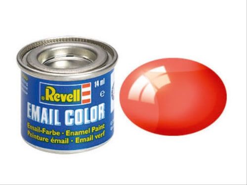 Revell Modellbau - Email Color Rot, klar 14 ml