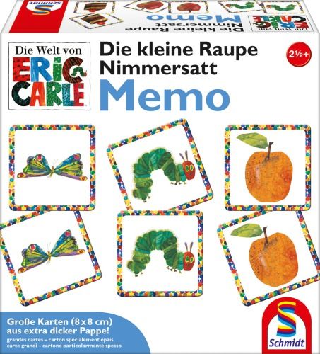 Schmidt Spiele - Raupe Nimmersatt Memo