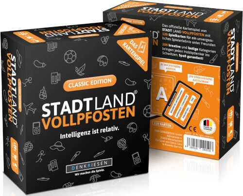 STADT LAND VOLLPFOSTEN® Das Kartenspiel - Classic Edition
