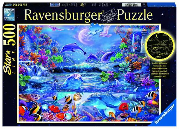 Ravensburger® Puzzle - Im Zauber des Mondlichts, 500 Teile