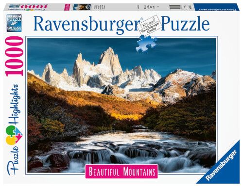 Ravensburger® Puzzle Beautiful Mountains Kollektion - Fitz Roy, Patagonien, 1000 Teile Puzzle