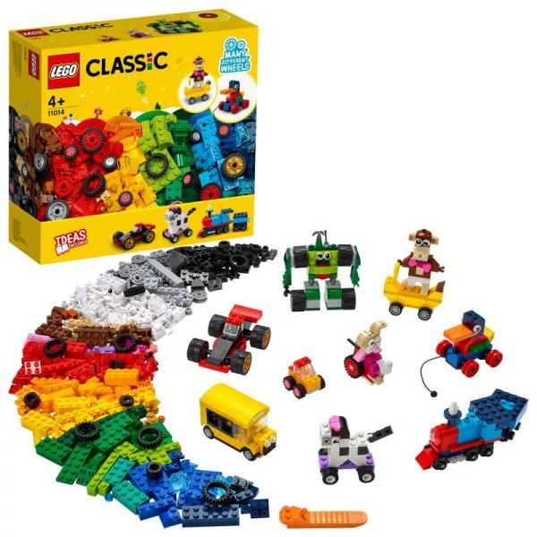 LEGO® Classic - Steinebox mit Rädern