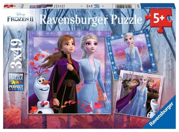 Ravensburger® Puzzle - Disney FROZEN 2 Die Reise beginnt , 3x49 Teile